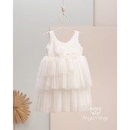 Βαπτιστικό Φόρεμα Angel Wings " Paeonia "