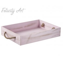 Ξύλινο Καλάθι για Μπομπονιέρες ΚΜ43