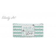 Μπομπονιέρα Βάπτισης Κασετίνα με Θέμα Αστέρι