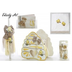 Σετ Βάπτισης με Θέμα  "Μελισσούλα "