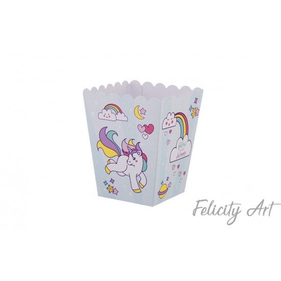 Κουτί popcorn με Θέμα Μονόκερος Κουτί popcorn με Θέμα Μονόκερος