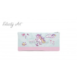 Μπομπονιέρα Βάπτισης Κασετίνα με Θέμα  Μονόκερος