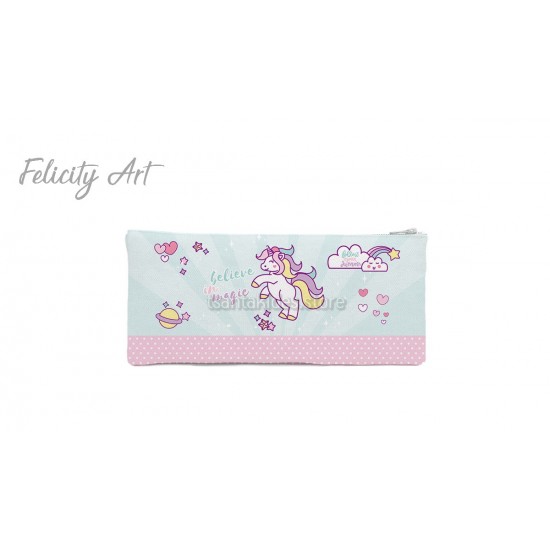 Μπομπονιέρα Βάπτισης Κασετίνα με Θέμα  Μονόκερος