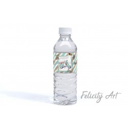 Περιτύλιγμα για Νερό με Θέμα Βέσπα