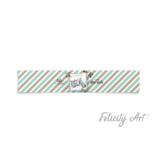 Περιτύλιγμα για Νερό με Θέμα Βέσπα