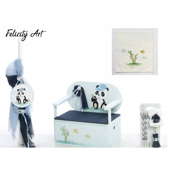 Σετ Βάπτισης με Θέμα  "Panda "