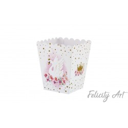 Κουτί popcorn με Θέμα Κύκνος