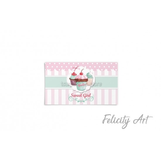 Περιτύλιγμα Σαπουνόφουσκας με Θέμα  Cup Cakes