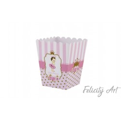 Κουτί popcorn με Θέμα Μικρή Μπαλαρίνα