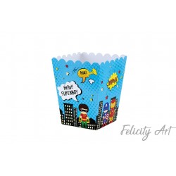 Κουτί popcorn με Θέμα Superheroes Κουτί popcorn με Θέμα Superheroes