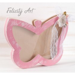 Ξύλινο Κουτί Ευχών Πεταλούδα ΖΕ110