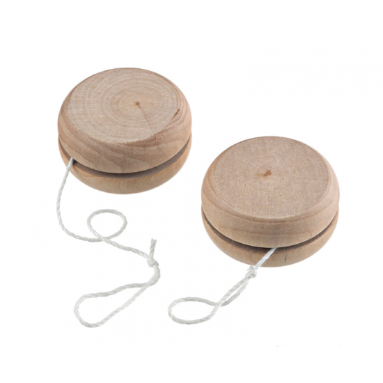 Μπομπονιέρα Βάπτισης Ξύλινο Γιο-Γιο 