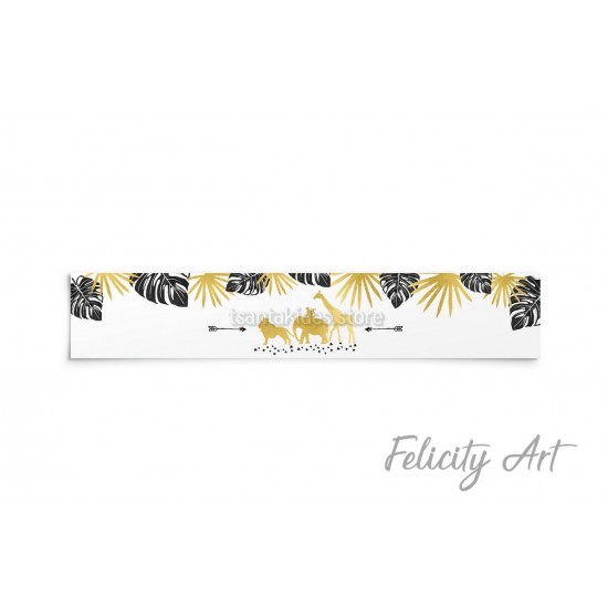 Περιτύλιγμα για Νερό με Θέμα  Ζωάκια της Ζούγκλας