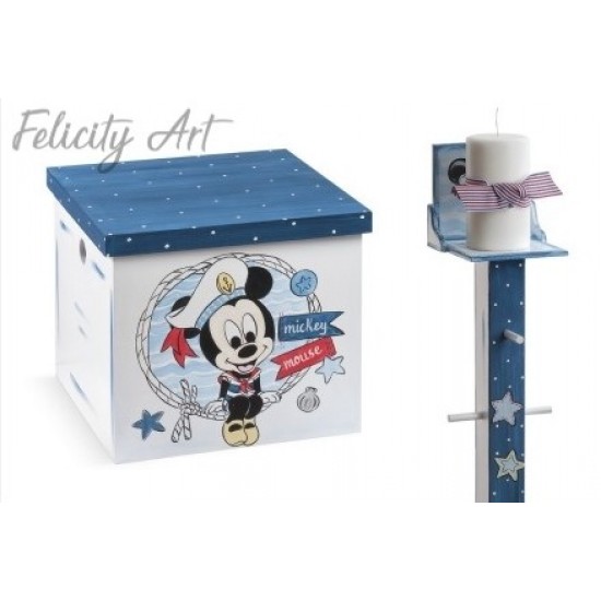 Σετ Βάπτισης με Θέμα Mickey Ναυτικό