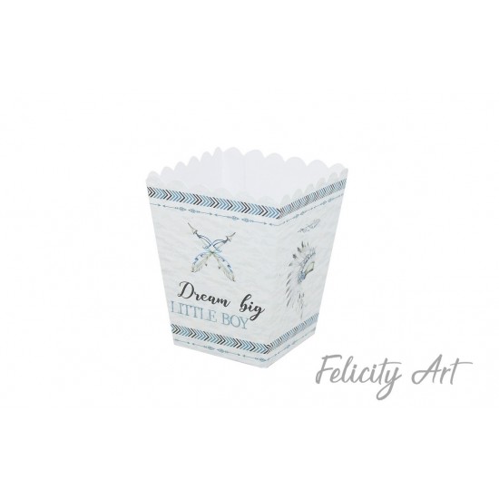 Κουτί popcorn με Θέμα Ινδιάνος Κουτί popcorn με Θέμα Ινδιάνος