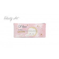 Μπομπονιέρα Βάπτισης Κασετίνα με Θέμα Φεγγάρι