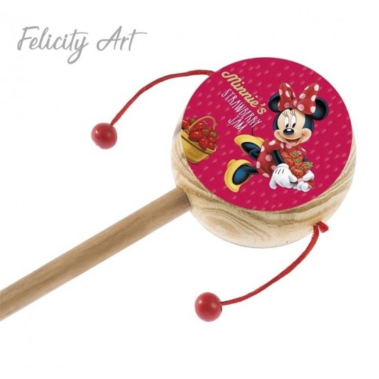 Μπομπονιέρα Βάπτιση Τυμπανάκι Minnie 