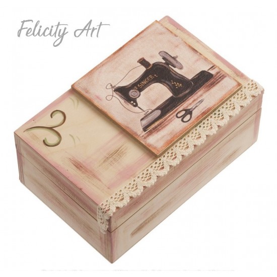 Σετ Βάπτισης με Θέμα "Είδη Ραπτικής"