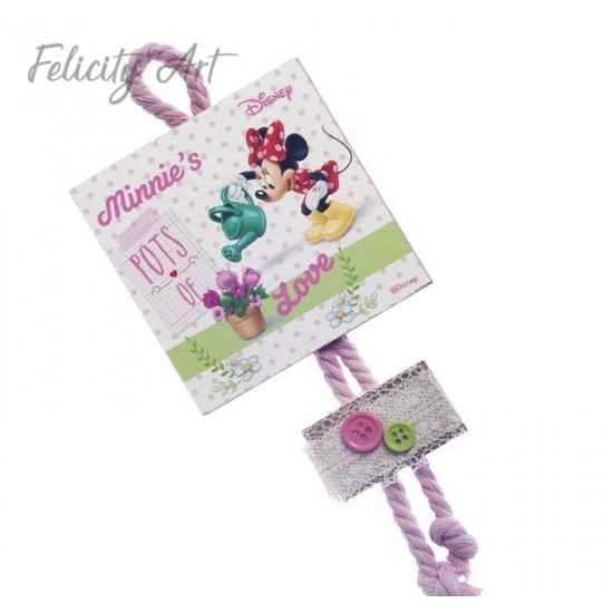 Μπομπονιέρα Βάπτισης Καδράκι Minnie 