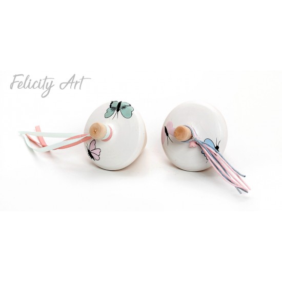 Μπομπονιέρα Βάπτισης Ξύλινο Παιχνίδι Σβούρα Μπομπονιέρα Βάπτισης Ξύλινο Παιχνίδι Σβούρα