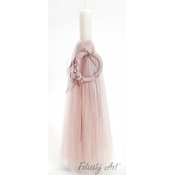 Λαμπάδα Βάπτισης για Κορίτσι 