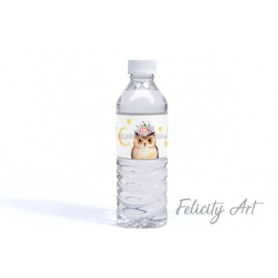 Περιτύλιγμα για Νερό με Θέμα Κουκουβάγια