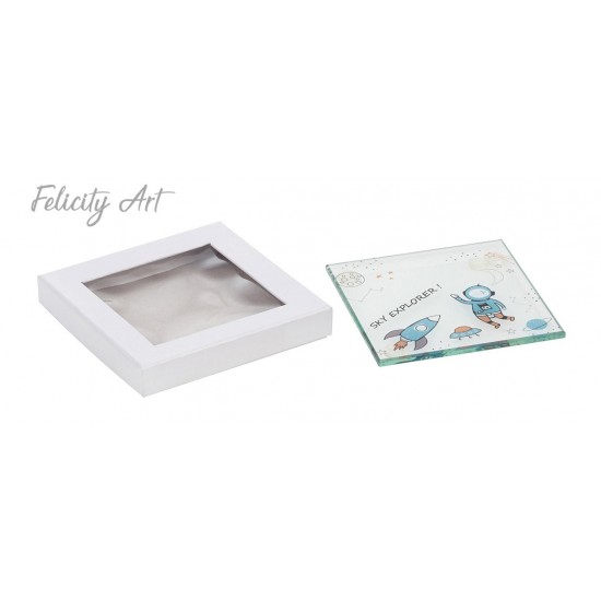 Μπομπονιέρα Βάπτισης Σουβέρ με Θέμα Αστροναύτης Μπομπονιέρα Βάπτισης Σουβέρ με Θέμα Αστροναύτης