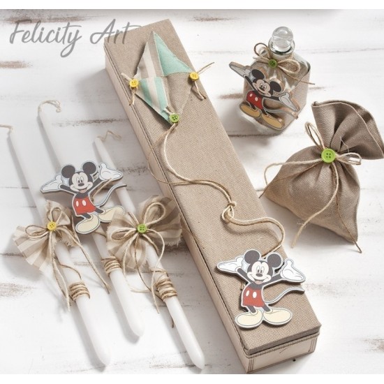 Σετ Βάπτισης με Θέμα Mickey
