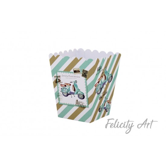 Κουτί popcorn με Θέμα Βέσπα