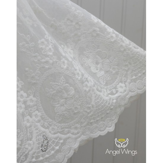 Βαπτιστικό Φόρεμα Angel Wings Emma 220