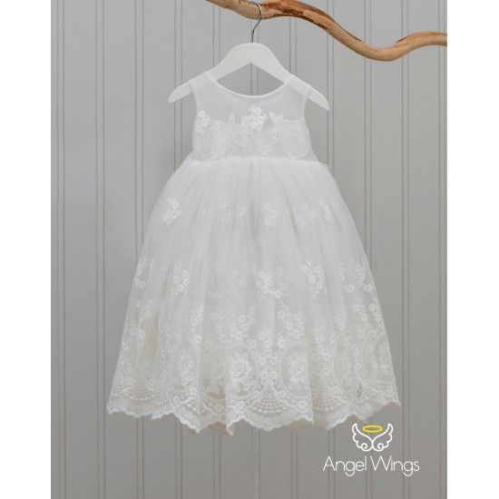 Βαπτιστικό Φόρεμα Angel Wings Emma 220