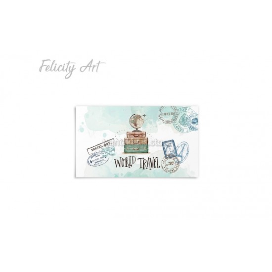 Περιτύλιγμα Σαπουνόφουσκας με Θέμα Travel Boy Περιτύλιγμα Σαπουνόφουσκας με Θέμα Travel Boy