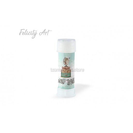 Περιτύλιγμα Σαπουνόφουσκας με Θέμα Travel Boy Περιτύλιγμα Σαπουνόφουσκας με Θέμα Travel Boy