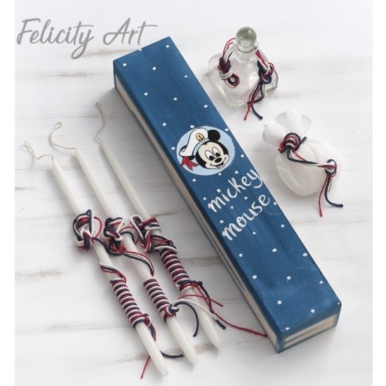 Σετ Βάπτισης με Θέμα Mickey Ναυτικό