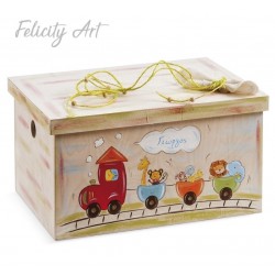 Ξύλινο Κουτί Βαπτιστικών 