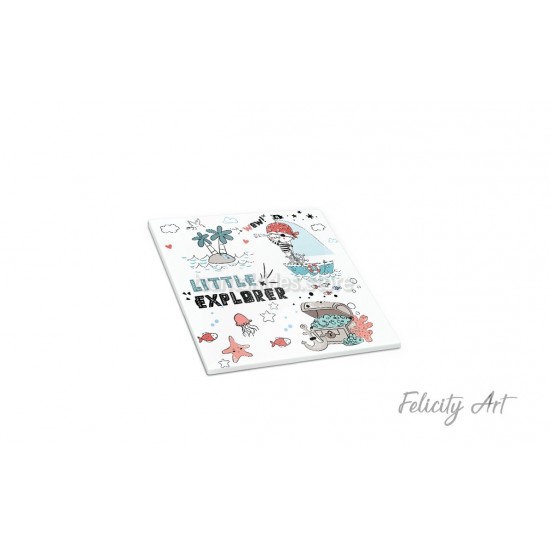 Μπομπονιέρα Βάπτισης Κεραμικό Σουβέρ με Θέμα Πειρατής