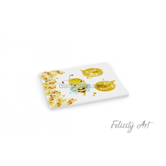 Βιβλίο Ευχών με Θέμα  Μελισσούλα