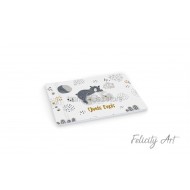 Βιβλίο Ευχών με Θέμα  Αρκουδάκι στο Φεγγάρι