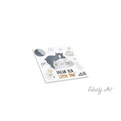 Μπομπονιέρα Βάπτισης Κεραμικό Σουβέρ με Θέμα Αρκουδάκι