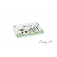 Βιβλίο Ευχών με Θέμα  Ζωάκια της Ζούγκλας