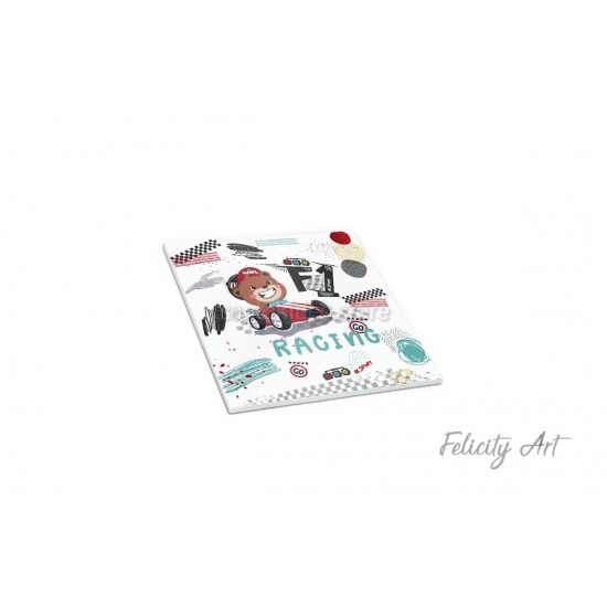 Μπομπονιέρα Βάπτισης Κεραμικό Σουβέρ με Θέμα Φόρμουλα 1