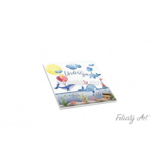 Μπομπονιέρα Βάπτισης Κεραμικό Σουβέρ με Θέμα Φαλαινάκια