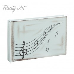 Βιβλίο Ευχών με Θέμα Μουσική