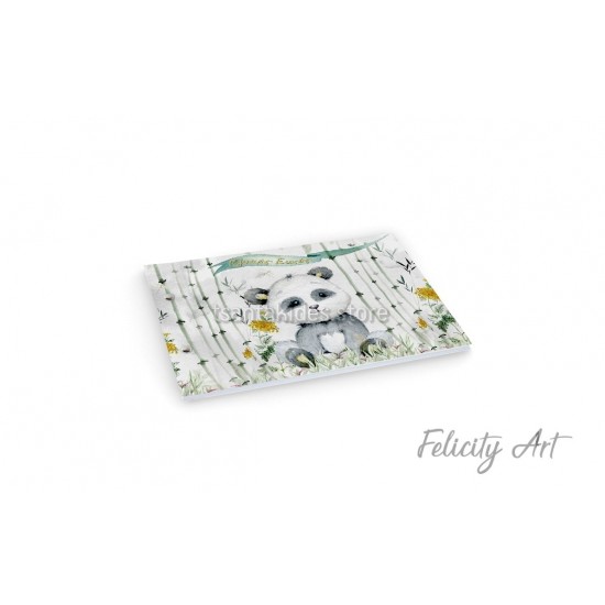 Βιβλίο Ευχών με Θέμα  Panda