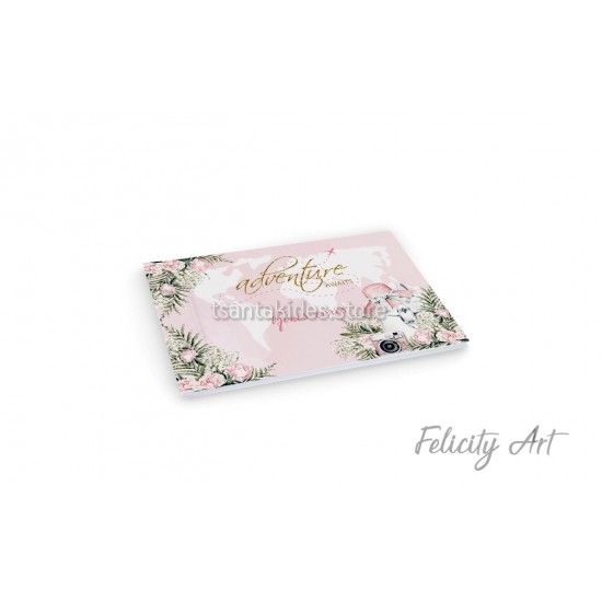 Βιβλίο Ευχών με Θέμα Ταξίδι στον Κόσμο