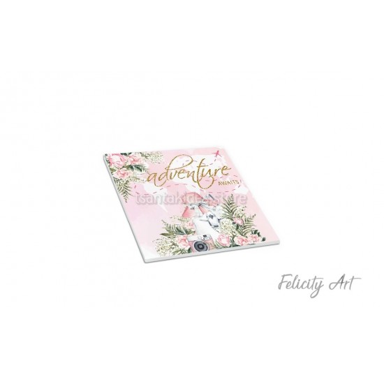 Μπομπονιέρα Βάπτισης Κεραμικό Σουβέρ με Θέμα Travel Girl