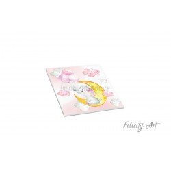 Μπομπονιέρα Βάπτισης Κεραμικό Σουβέρ με Θέμα Ελεφαντάκι