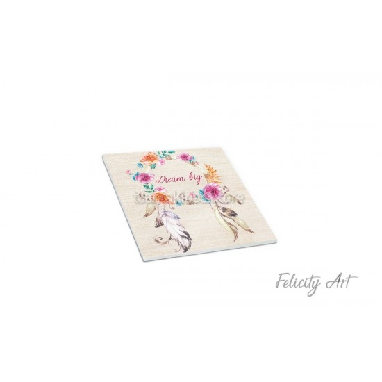 Μπομπονιέρα Βάπτισης Κεραμικό Σουβέρ με Θέμα Ονειροπαγίδα