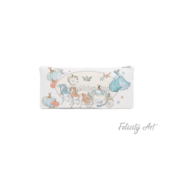 Μπομπονιέρα Βάπτισης Κασετίνα με Θέμα Σταχτοπούτα