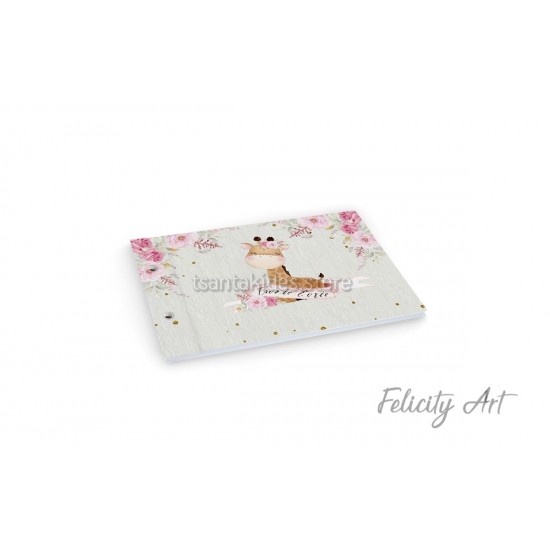 Βιβλίο Ευχών με Θέμα Καμηλοπάρδαλη